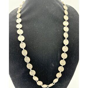 1966-2007 US 10 Cent Dime Coin Necklace-Hand Crafted Coin Necklace